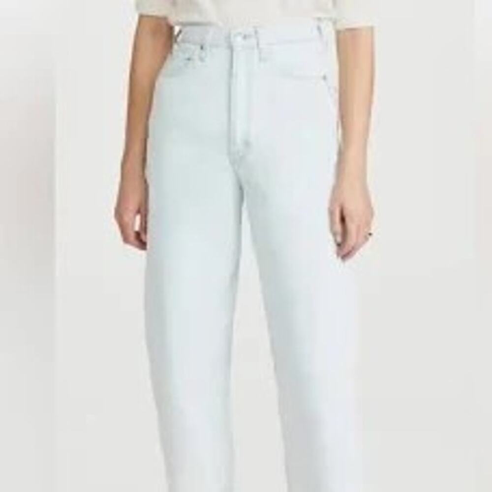 Anthropologie x EDWIN NWT Dani Capri Light Blue Relaxed Jeans Size 29 MSRP $228‎
